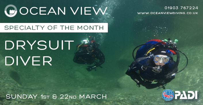 Drysuit Diver course March 2020