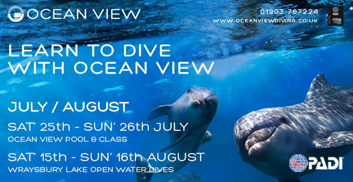 Open Water course July August 2020