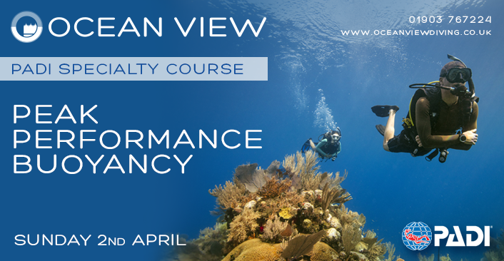 Peak Performance Buoyancy Diver Course April 2023