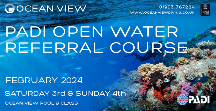 Open Water referral Course February 2024