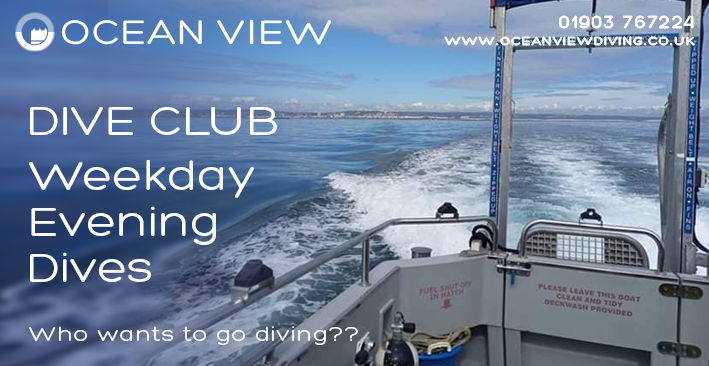 Dive Club Evening Dives 2024 - April update