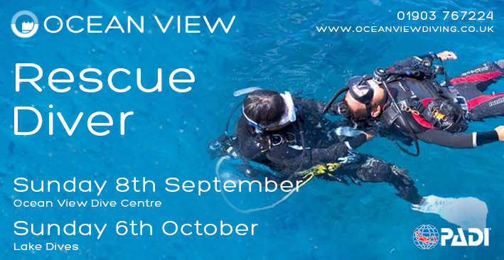 Rescue Diver Course September October 2024