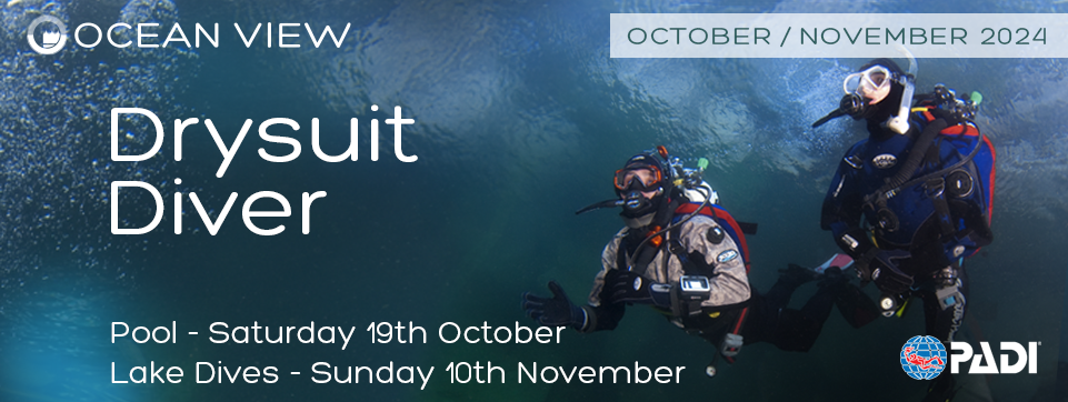 Drysuit diver October November 2024