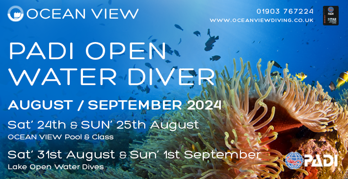 Open Water course August/September 2024