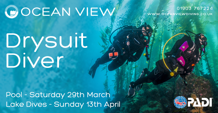 Drysuit Diver course March April 2025