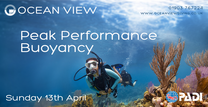 Peak Performance Buoyancy Course April 2025