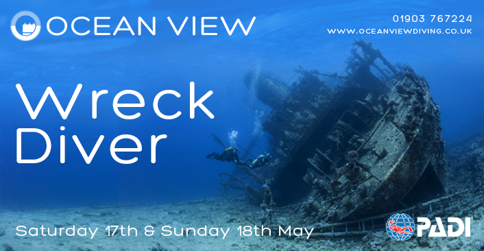 PADI Wreck Diver May 2025