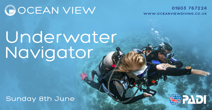 Underwater Navigator Diver Course June 2025