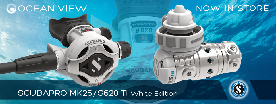 Scubapro MK25 S620Ti White edition